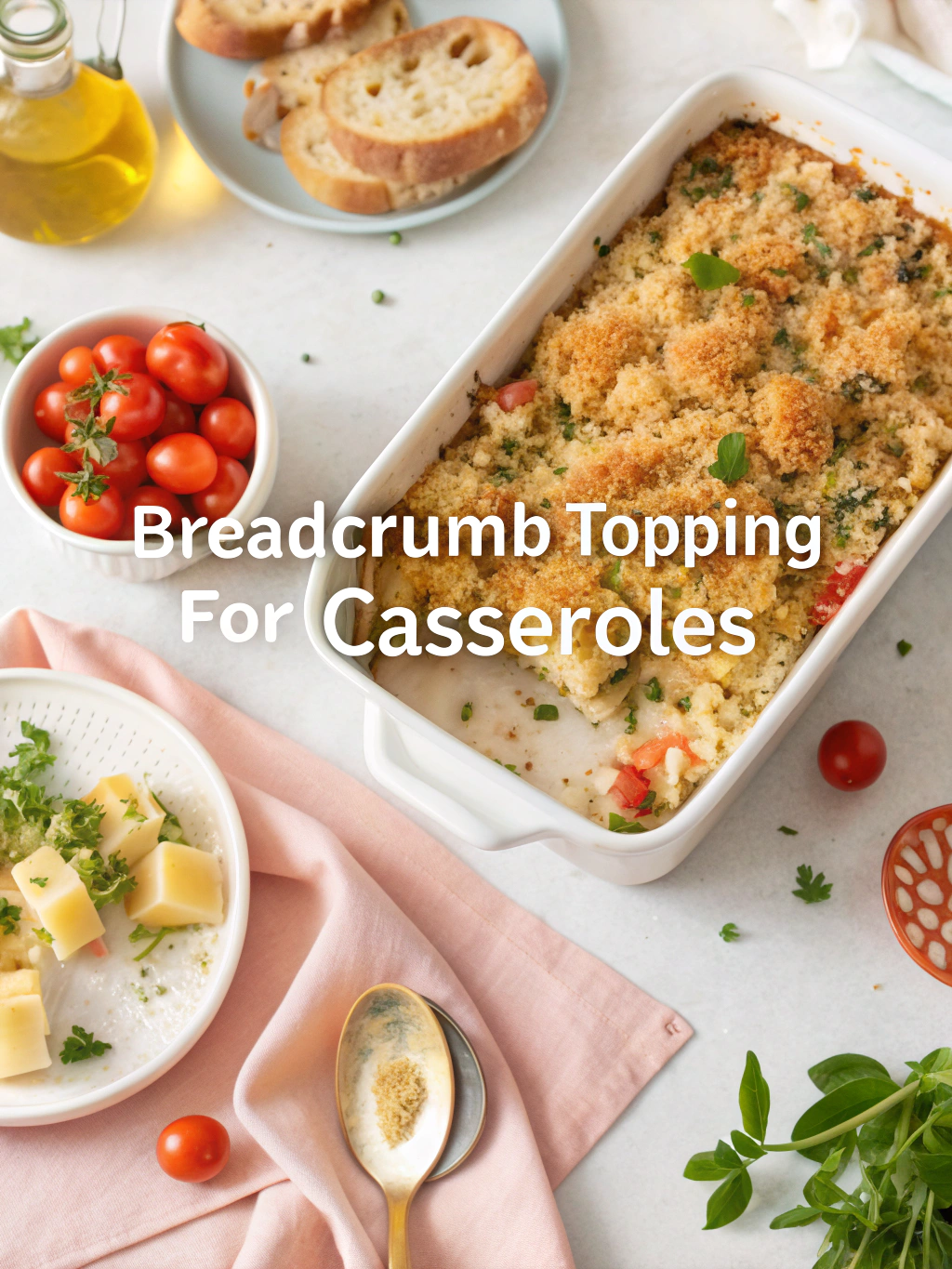 breadcrumb topping for casseroles