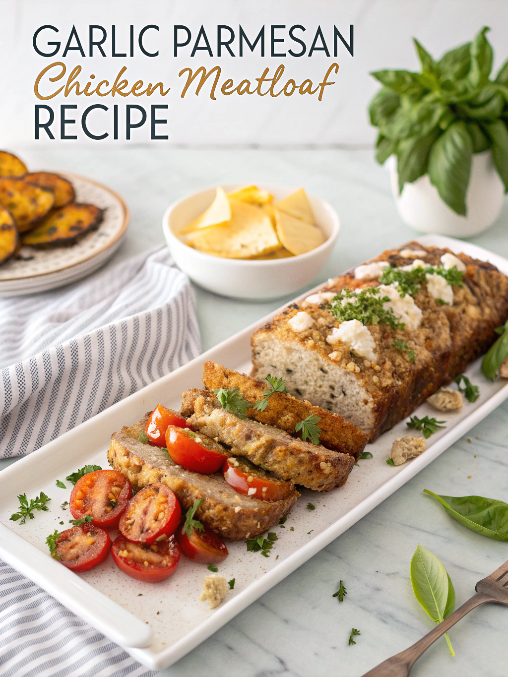 garlic parmesan chicken meatloaf recipe