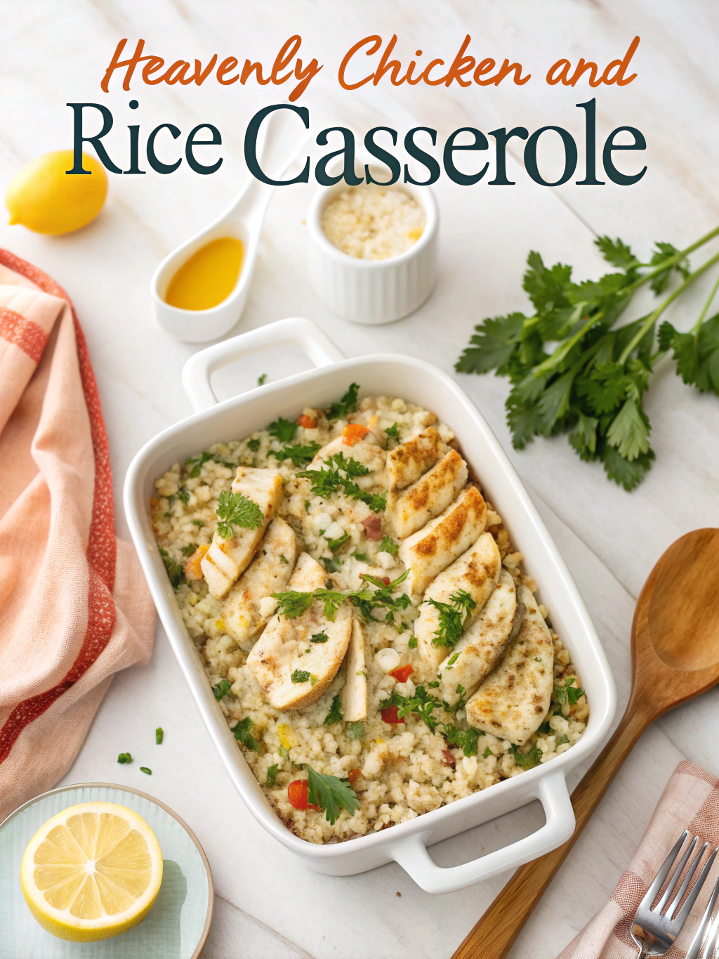heavenly chicken and rice casserolepinterest