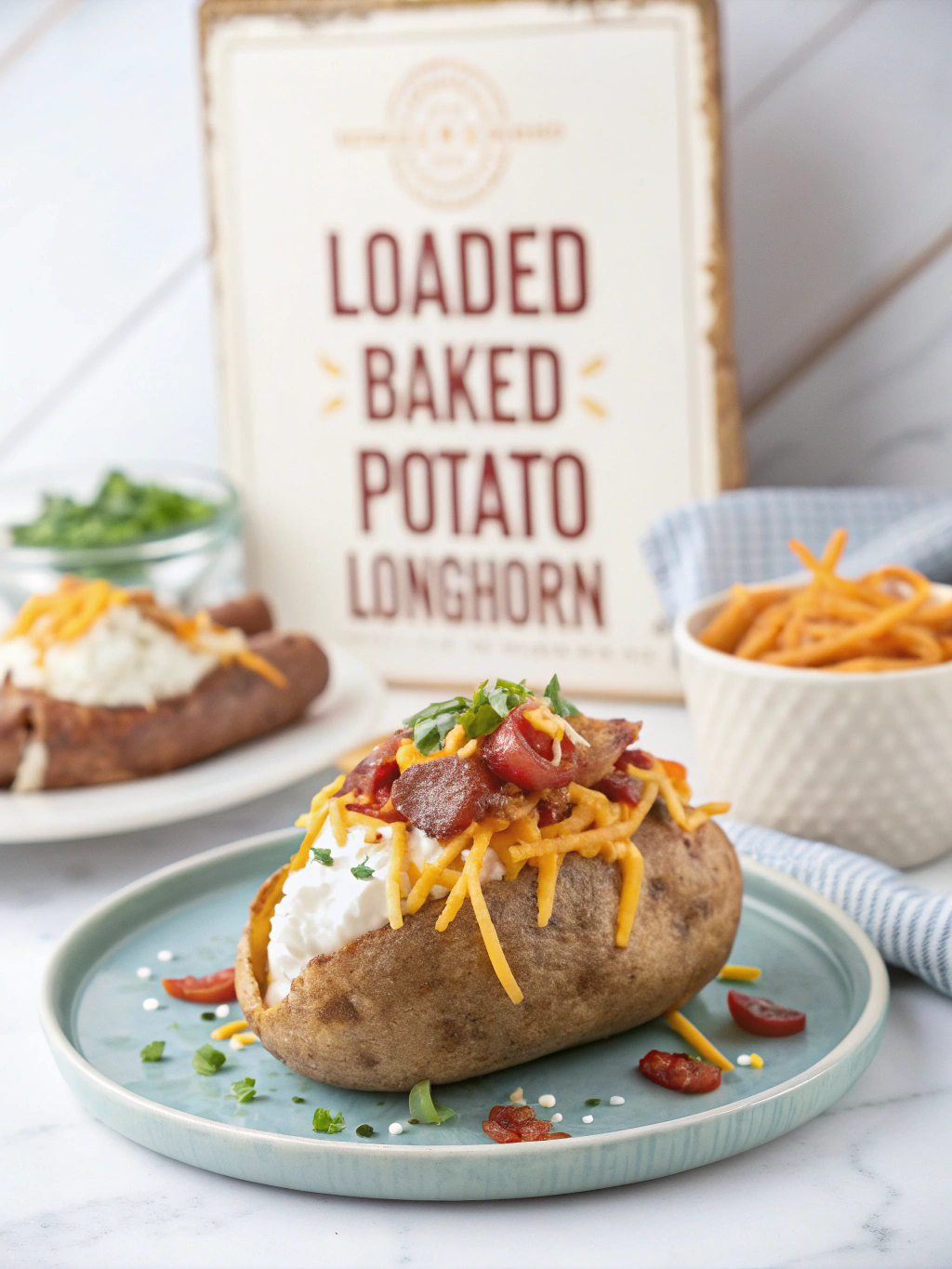 loaded baked potato longhornpinterest