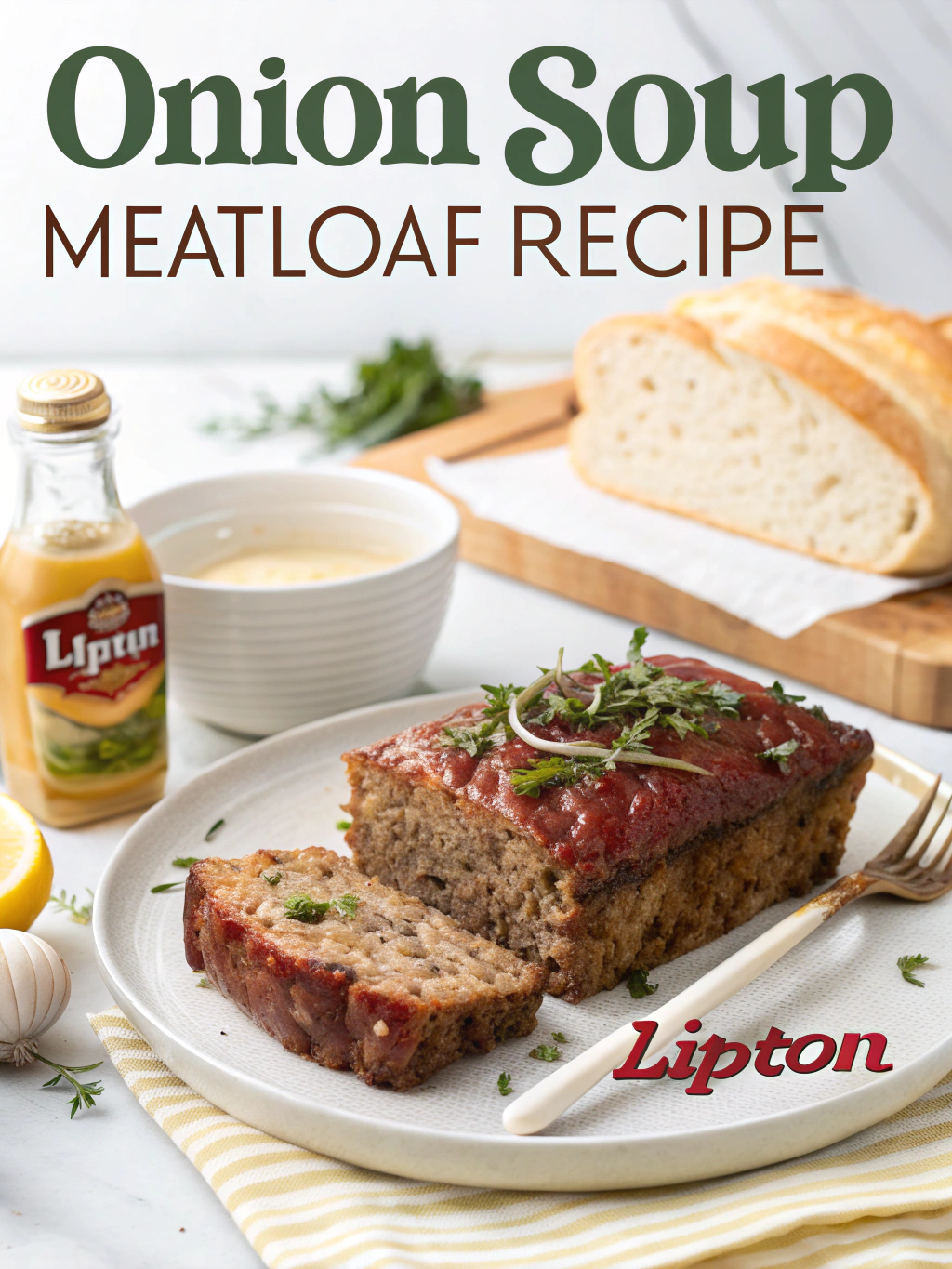 onion soup meatloaf recipe lipton