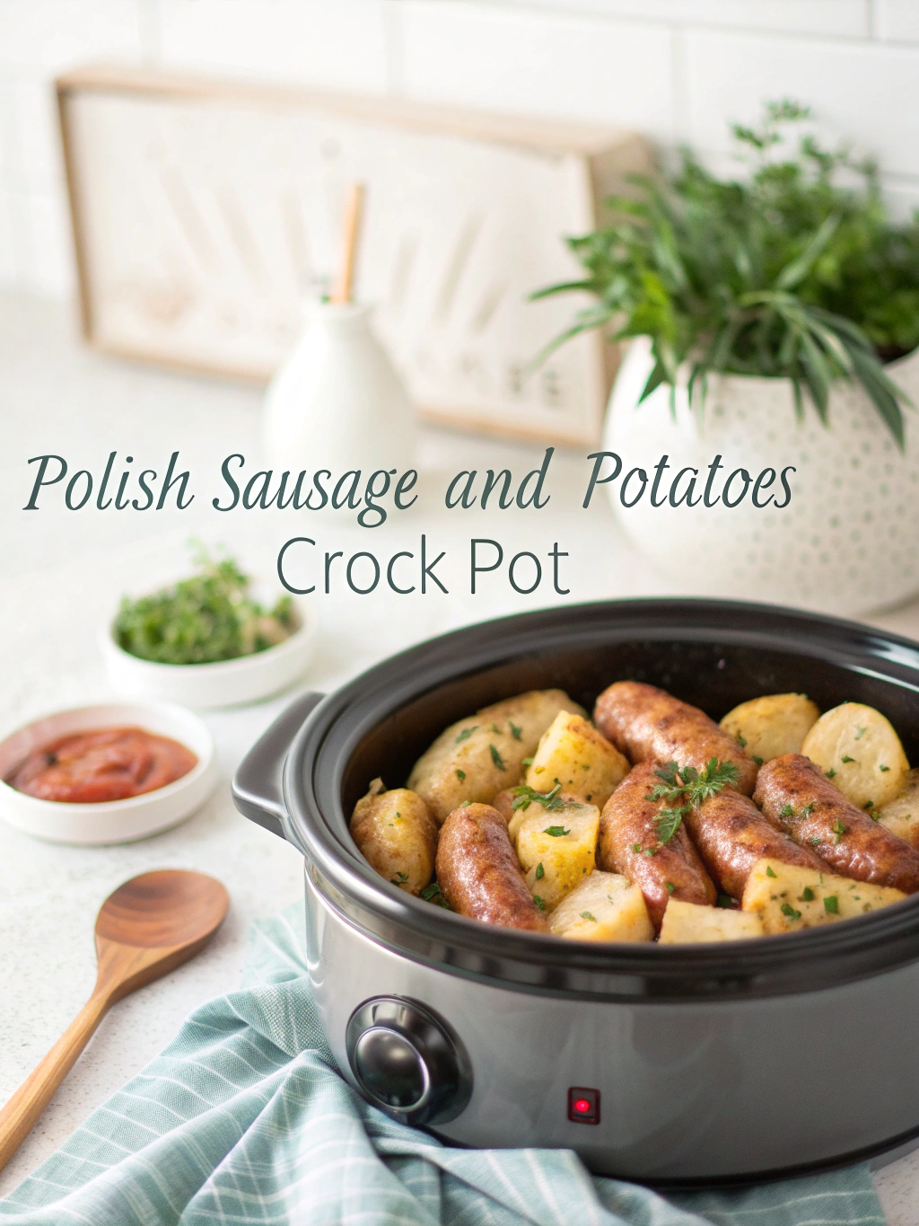 polish sausage and potatoes crock pot