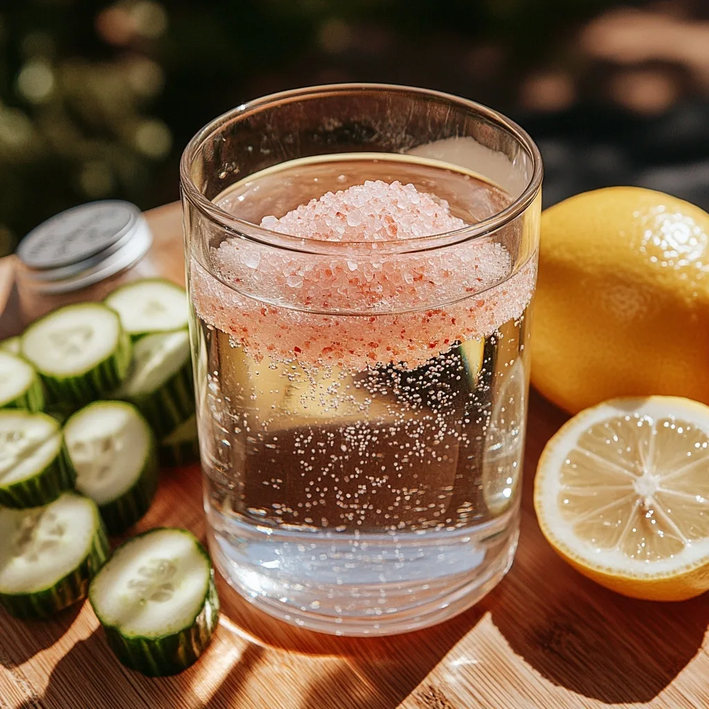 Pink Salt for Hydration and Electrolyte Balance