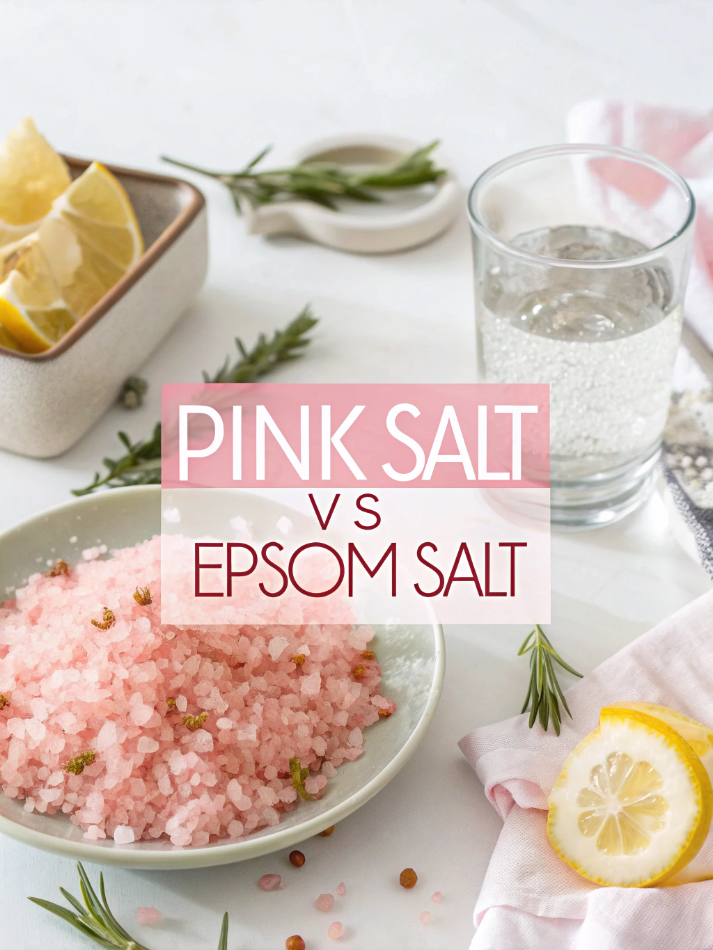 pink salt vs epsom salt